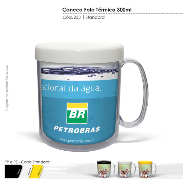 CANECA FOTO TÉRMICA KB 233