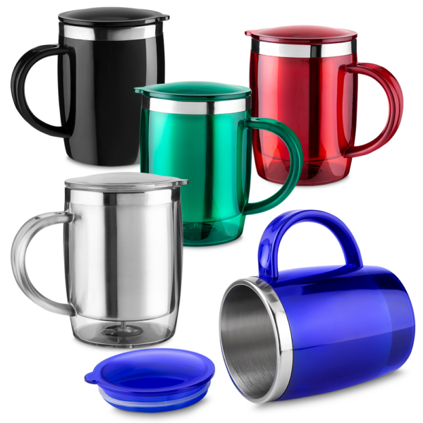 CANECA PLASTICA COM INTERIOR INOX KA 150