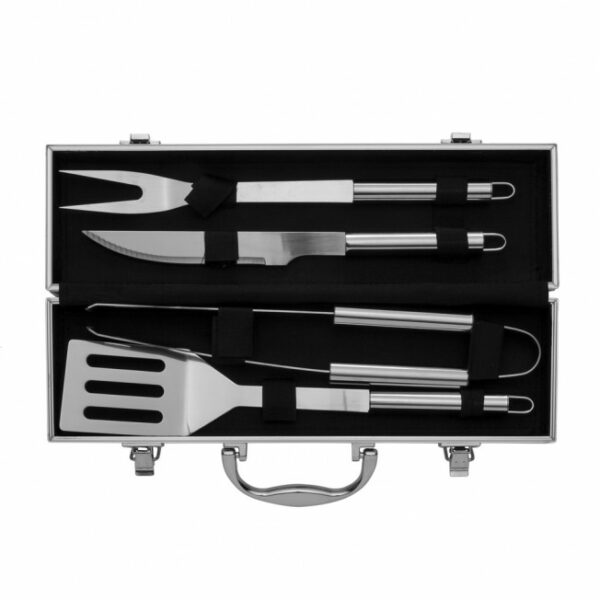 KIT CHURRASCO NA MALETA 4 PEÇAS KX 1644