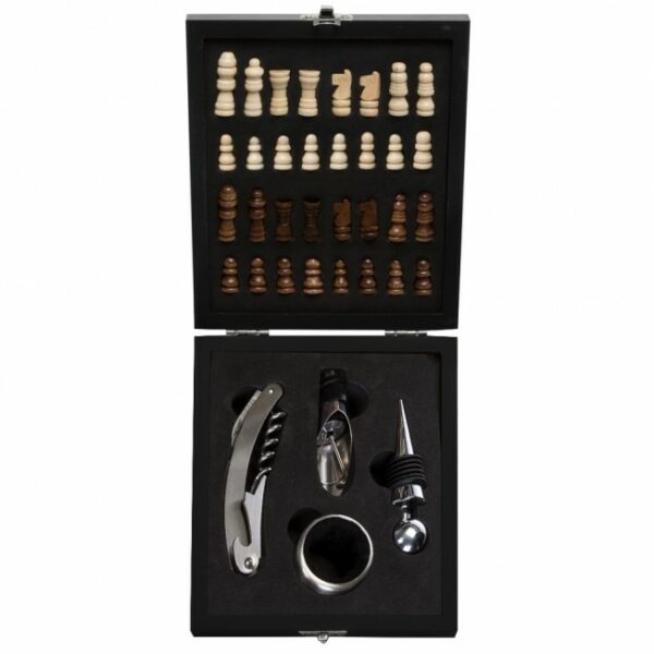 KIT VINHO JOGO DE XADREZ KX 12046