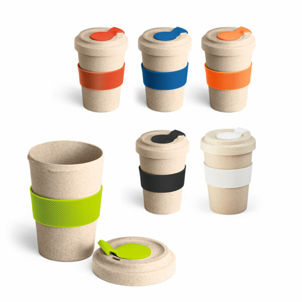 COPO DE VIAGEM DE FIBRA DE BAMBU KS 94638