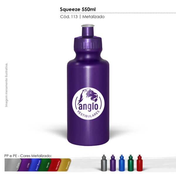 SQUEEZE PLASTICO 550 ML