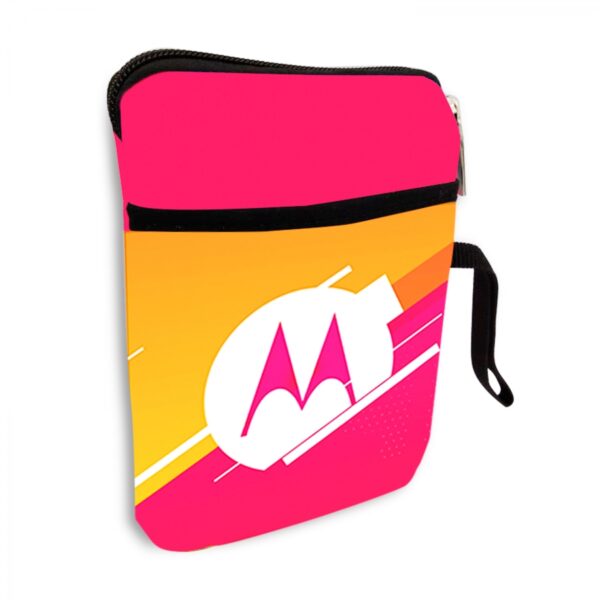 CAPA PARA CELULAR COM BOLSO E ZIPER