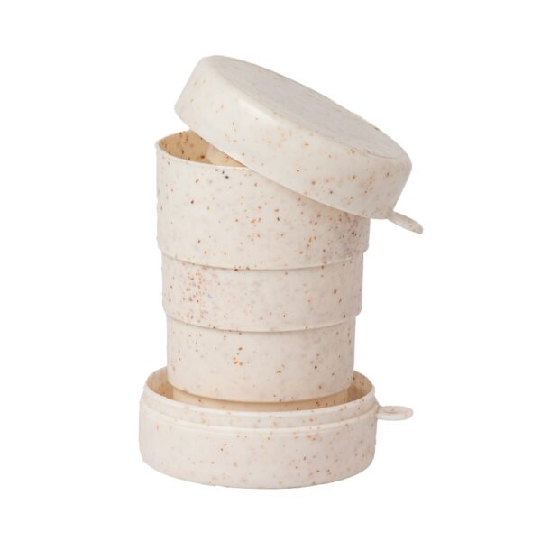 COPO RETRÁTIL FIBRA DE ARROZ 200 ML KX 14915