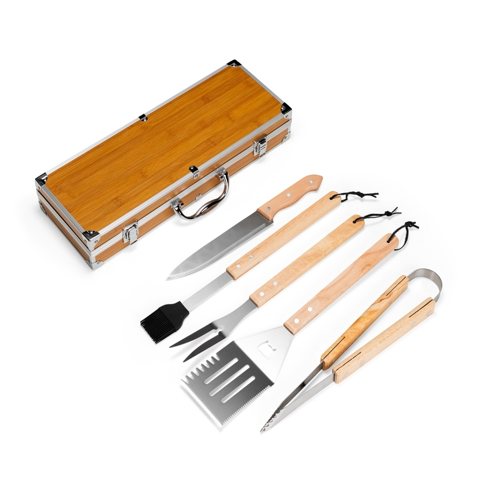 KIT CHURRASCO 5 PEÇAS KX 19168 - Image 3