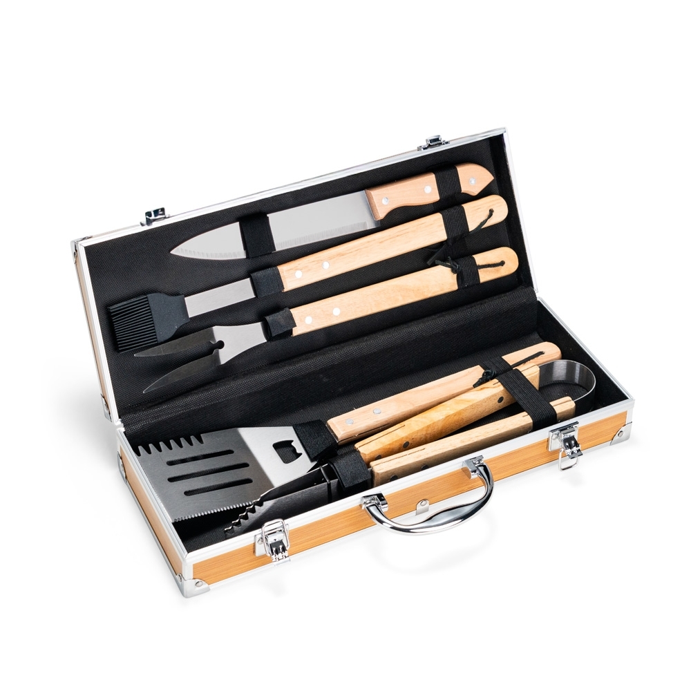 KIT CHURRASCO 5 PEÇAS KX 19168