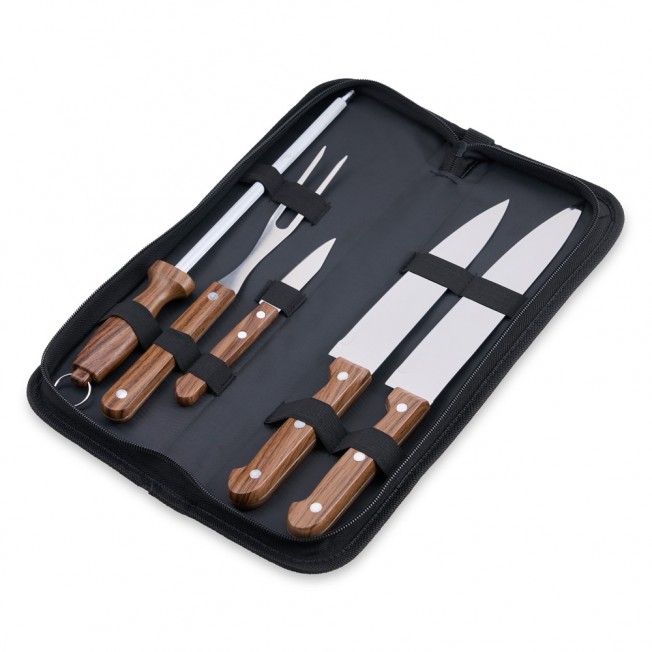 KIT CHURRASCP 5 PEÇAS KX 8016